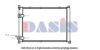 AKS DASIS 181150N Radiator, engine cooling
